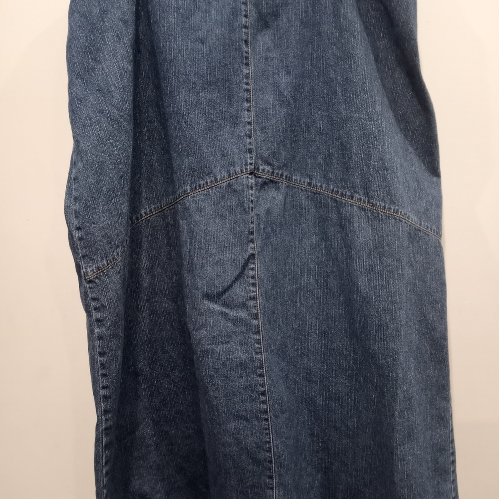 St. John's Bay Authentic Blue Cotton Skirt